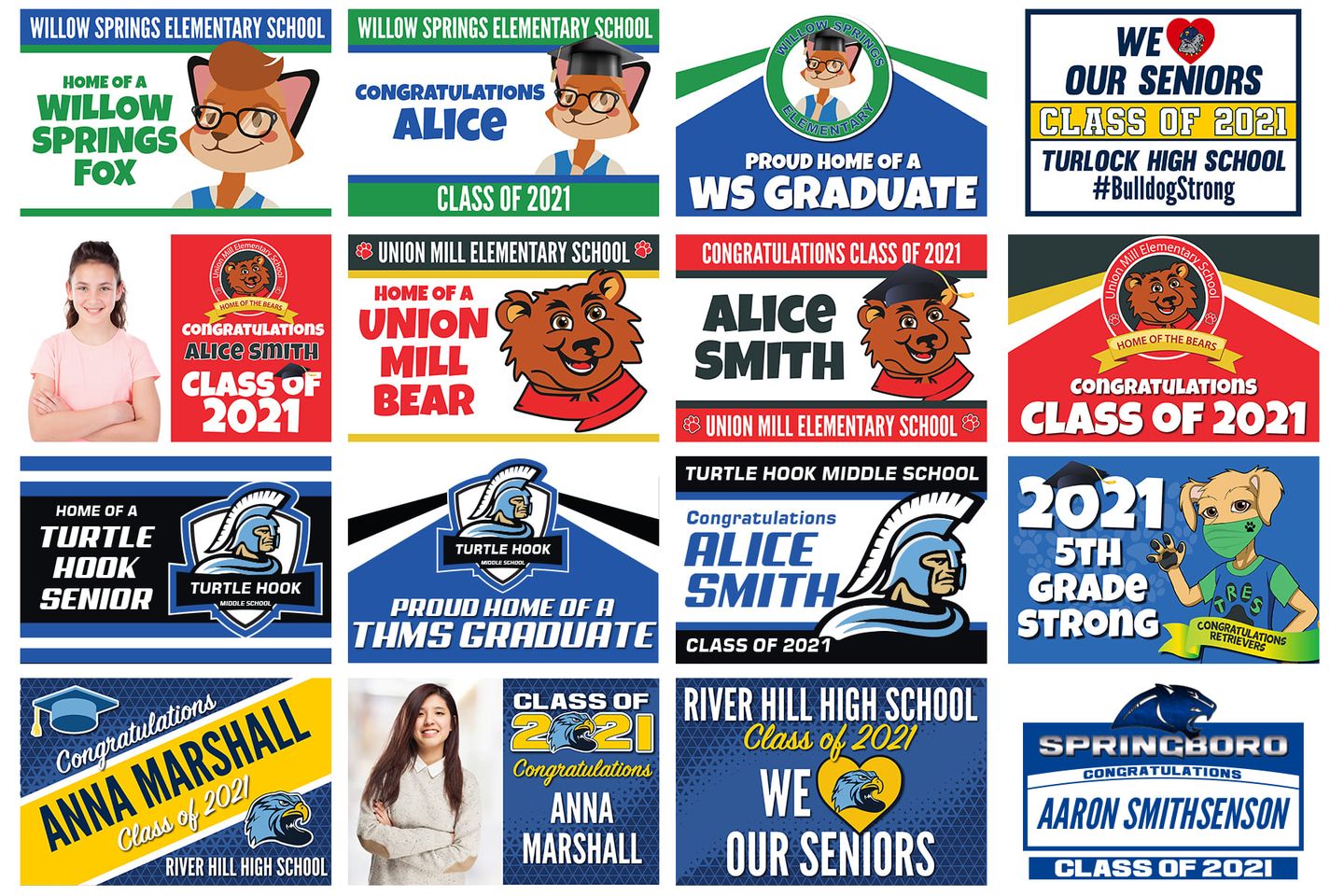 Yard Signs Fundraiser Bonanza Varsity Graphics